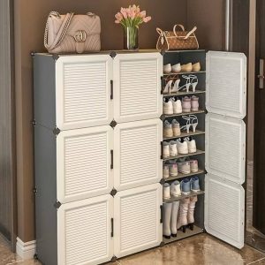 塑料鞋架多層鞋盒鞋櫃