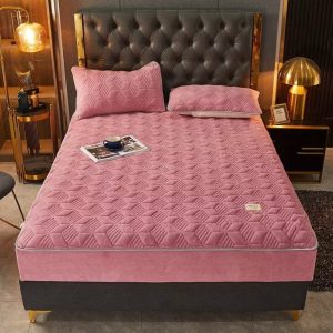 加厚牛奶絨 法蘭絨床包組