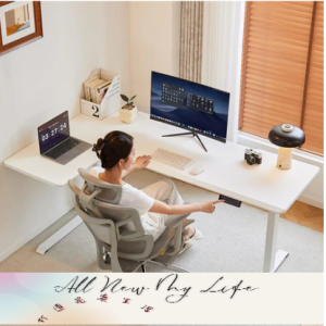 升降桌 智能桌 辦公桌 L型工作桌 轉角電動升降桌