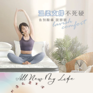 厚片床墊 4公分乳膠 獨立筒床墊 3D透氣