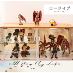 曲木玻璃電視櫃 曲木公仔櫃 玻離展示櫃