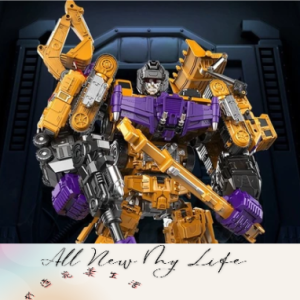 變形玩具機器人大力神金剛組閤工程車六閤體