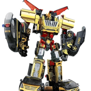 咖寶車神黃金暴風重裝巨人豪華版變形機器人